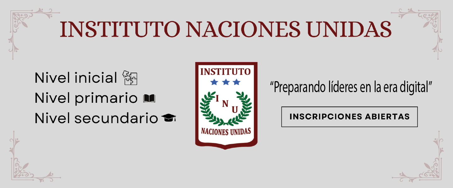 Banner de inscripción escolar