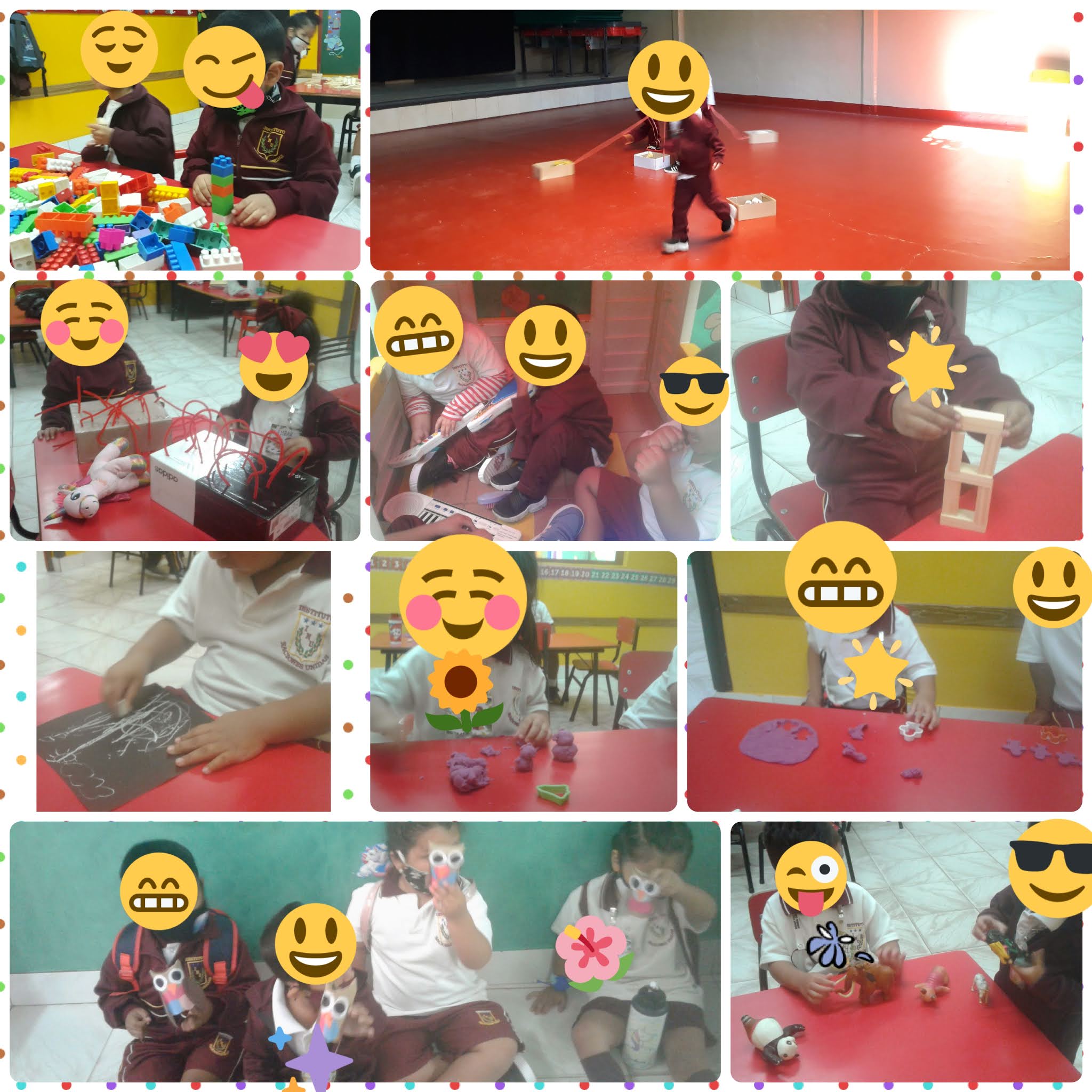 Niños explorando