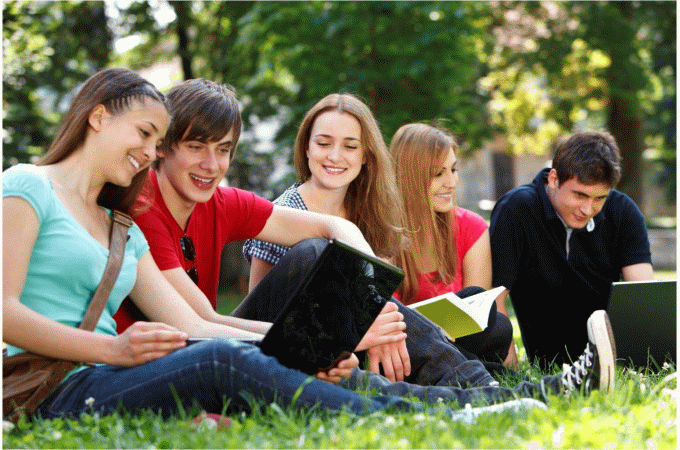 Alumnos de secundaria